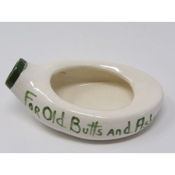 Vintage For Old Butts and Ashes Ashtray Urinal-Shaped - Picture 4 of 10